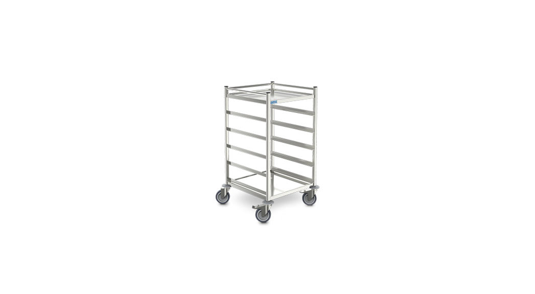 Korbtransportwagen 5 x 500er Körbe